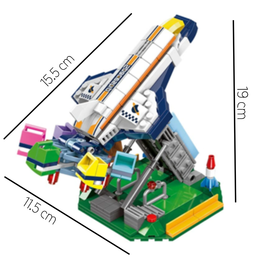 SET BLOQUES PARQUE DE DIVERSIONES